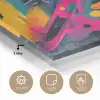Abstract - Graffiti - Kleurrijk - Verfspatten plexiglas 5mm klein -sfeer2