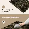 Kristal - Goud - Zwart - Marmer Inductie beschemer met haakjes klein 777 -ky-schoon-nl