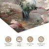 Kolibrie - Vogels - Bloemen - Planten poster papier klein -closeup_NL