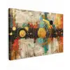 Abstract - Kunst - Goud - Modern canvas 2cm klein -z3d