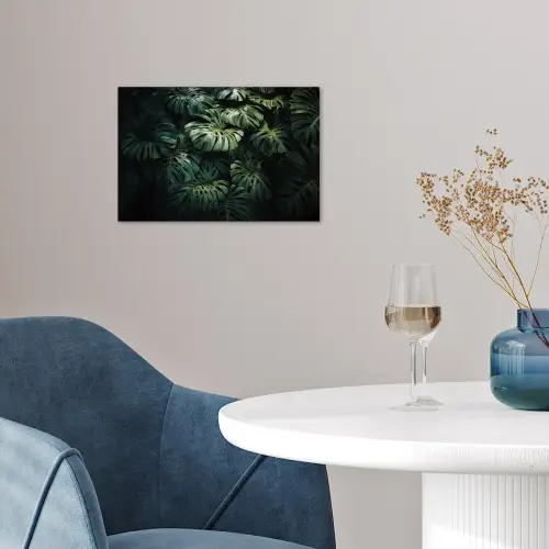 Plant - Monstera - Lichtinval poster papier klein -sfeer3