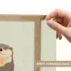 Otter - Strandbal - Kleurrijk Light Box met batterij (Wandlamp kind) middel -USP_websiteprintNL