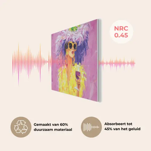 Zonnebril - Vrouw - Jas - Veren PET vilt klein -USP_NL