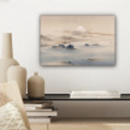 Japans - Landschap - Beige canvas 2cm klein -sfeer6