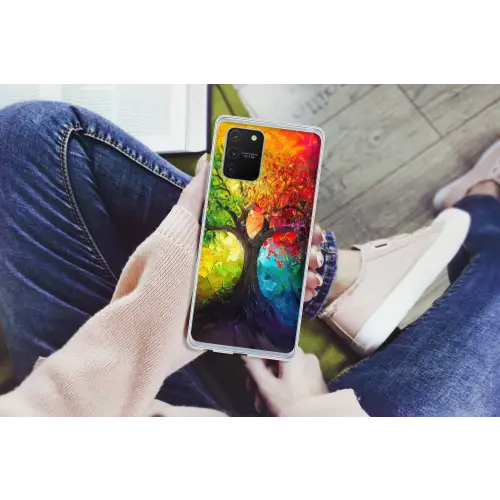 Boom - Kleurrijk - Modern - Abstract Telefoonhoesje Samsung Galaxy S10 Lite klein -handS10Lite
