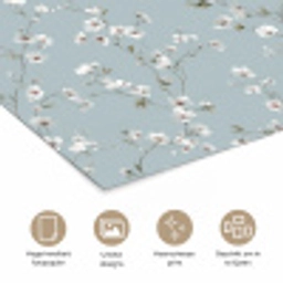 Klassiek - Bloemen - Blauw poster papier klein 62 -closeup_NL