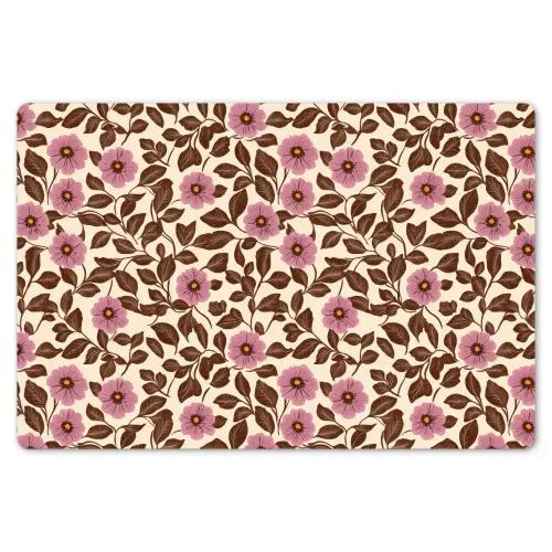Bloemen - Bladeren - Kleurrijk Placemat vinyl groot 368 -zzsfeer1_Kitchenyeah-website