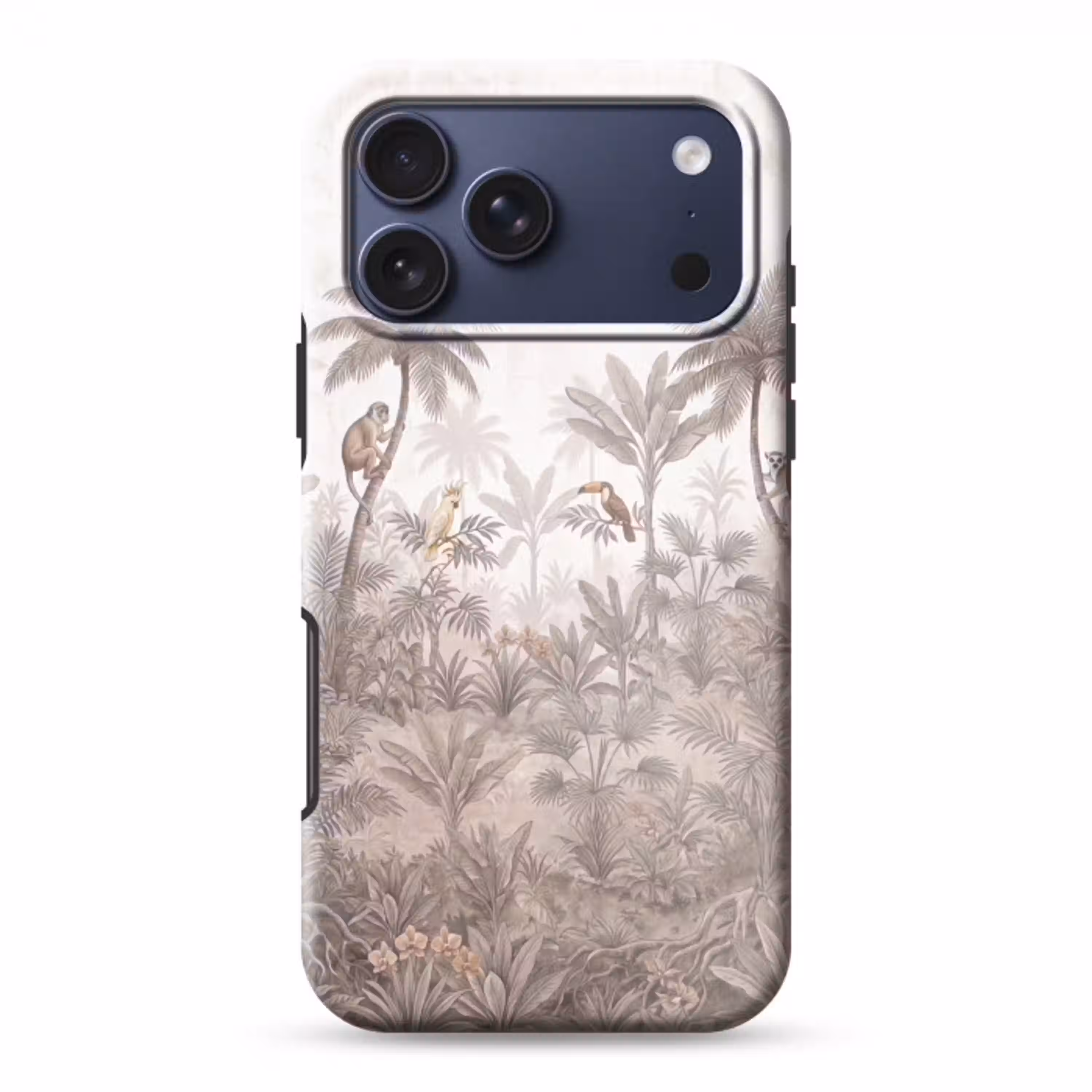 Jungle - Dieren - Palmbomen Toughcase MagSafe Apple iPhone 17 Pro Max klein -3d
