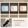 You are art - Kleurrijk - Grafisch Light Box met batterij (Wandlamp) middel -USP_lichtkleurNL