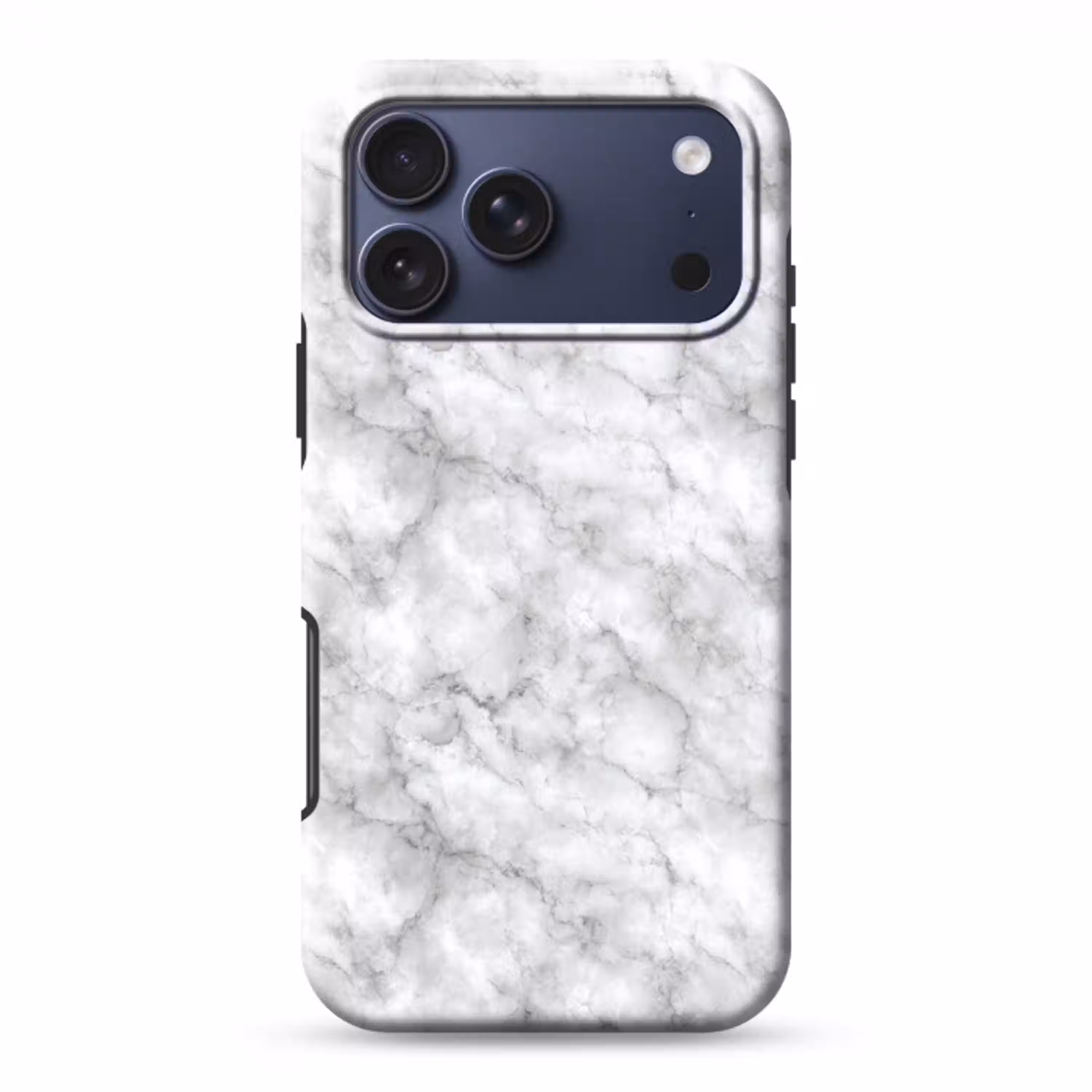 Grijs - Marmer - Klassiek - Aders Toughcase MagSafe Apple iPhone 17 Pro Max klein 1019 -3d