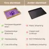 Druif - Disco - Glitter - Paars Dienblad Rechthoek middel -USP_VergelijkingNL