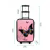 Bubblegum butterfly Kinderkoffer - Zwart klein -productfoto_formaten