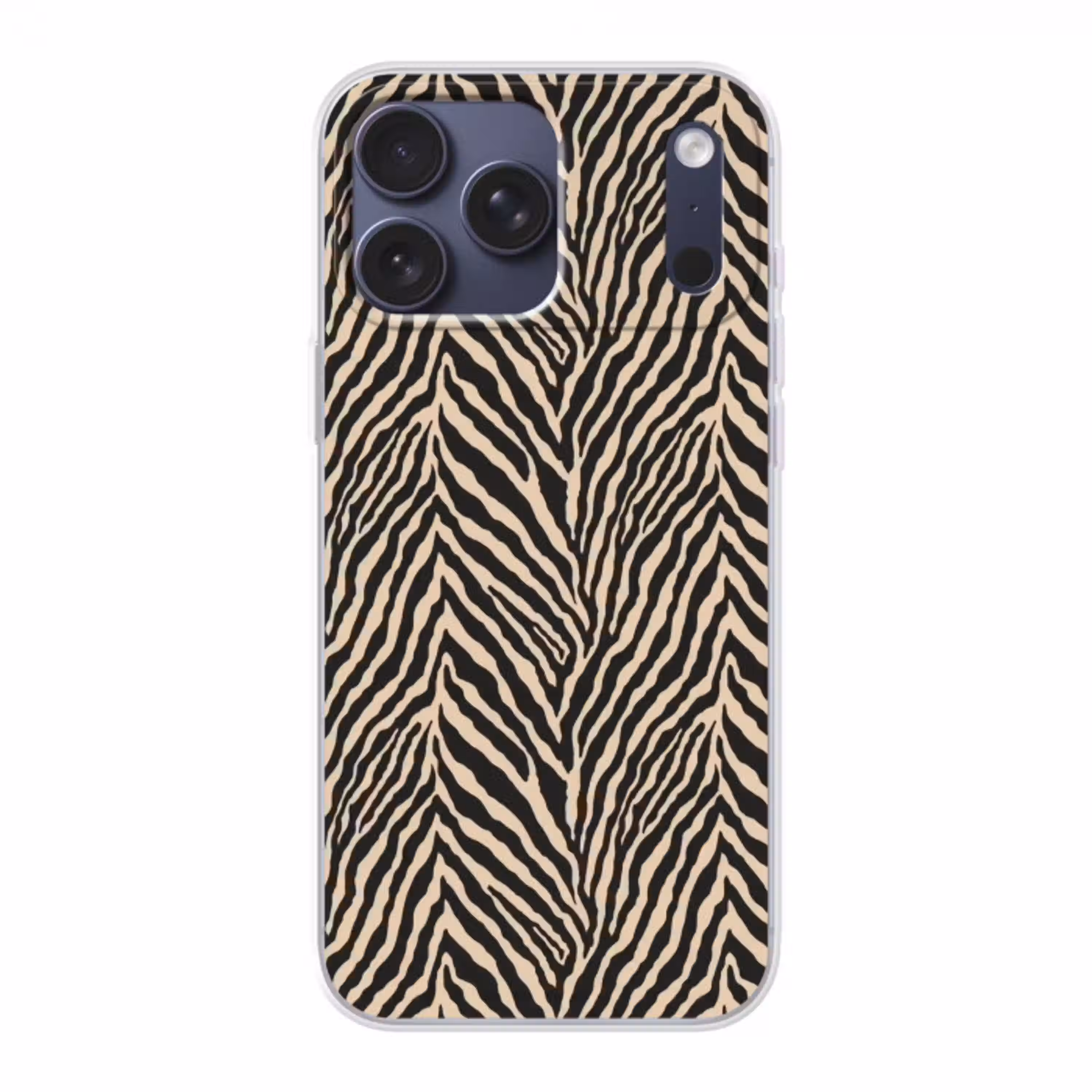 Zebra - Klassiek - Zwart Telefoonhoesje iPhone 17 Pro Max klein 879 -3d