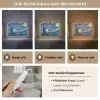 Sterrennacht - Schilderij - Oude meesters - Vincent van Gogh Light Box met kabel (Tafellamp) klein -USP_lichtkleurNL