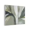 Natuur - Abstract - Groen - Penseelstreken PET vilt klein -3d