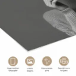 Vrouw - Koffie - Zwart - Wit poster papier klein -closeup_NL