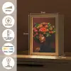 Vrouw - lychee - exotisch Light Box met kabel (Tafellamp) klein -USP_NL