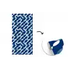 Abstract - Patroon - Blauw fotobehang vinyl groot 64 -3d