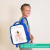 Ballerina fee in roze Kinderrugzak - Blauw middel -sfeer3_NL