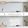 Italiaans - Zee - Sfeer - Krab - Multi keuken achterwand spatscherm klein 900 -voor_na_FR