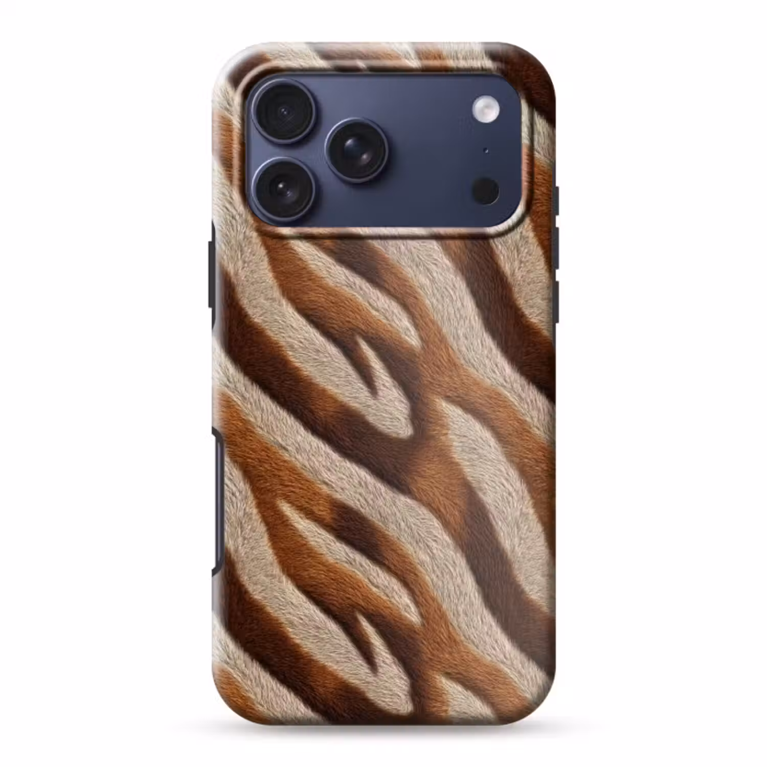 Telefoonhoesje Toughcase - Zebra - Bruin - Patroon