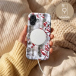 Bessen - Takken - Sneeuw - Winter - Kleurrijk Toughcase MagSafe Apple iPhone 17 klein -USP_MagsafeV