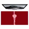 Love - Hart - Rood Muismat XXL klein -zzz3d