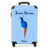 Pauwhoorntje NBS - Handbagage koffer - Kinderen Unisex middel -productfoto_recht