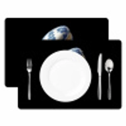 Eten - Macarons - Delfts blauw - Koekjes Placemat vinyl groot -zzsfeer2_Kitchenyeah-website