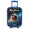 Neon - Net - Voetbal - Kleurrijk Kinderkoffer - Blauw klein -zz3dotto