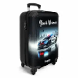 Politie powercar NBS - Handbagage koffer - Kinderen Unisex middel -productfoto_3d