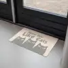 Katten - Quote - Grijs - Beige Deurmat klein -sfeer2