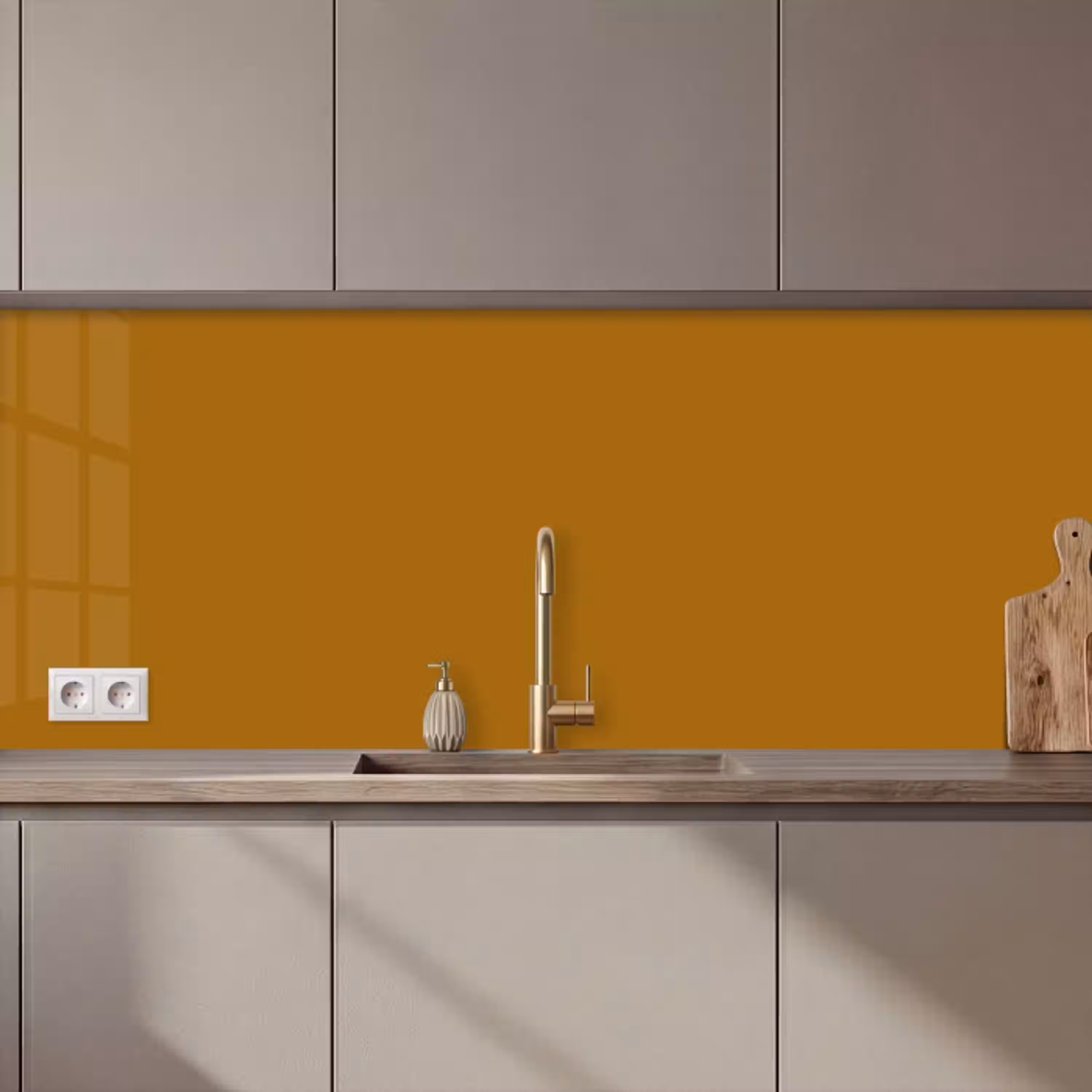 Ocre - Gold - Geel keuken achterwand 2 middel 871 zz_3dshopping
