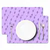 Bliksem - Paars - Lila Placemat vinyl groot 368 -zzsfeer2_Kitchenyeah-website