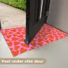 Valentijn - Patroon - Roze - Rood Deurmat klein 898 -USP_NL