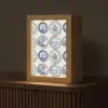 Borden - Bomen - Planten - Blauw Light Box met kabel (Tafellamp) klein 925 -z3d_website
