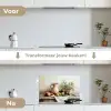 Fruit - Kruiden - Landelijk keuken achterwand spatscherm klein -voor_na_NL
