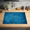 Blauwe Betonmystiek Inductie beschermer vinyl 3mm klein -sfeer5