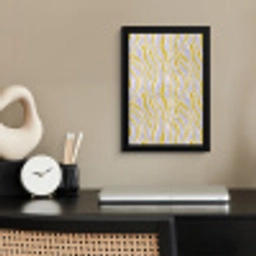 Zebra - Modern - Meerkleurig fotolijst zwart zonder passe partout klein 224 -sfeer1