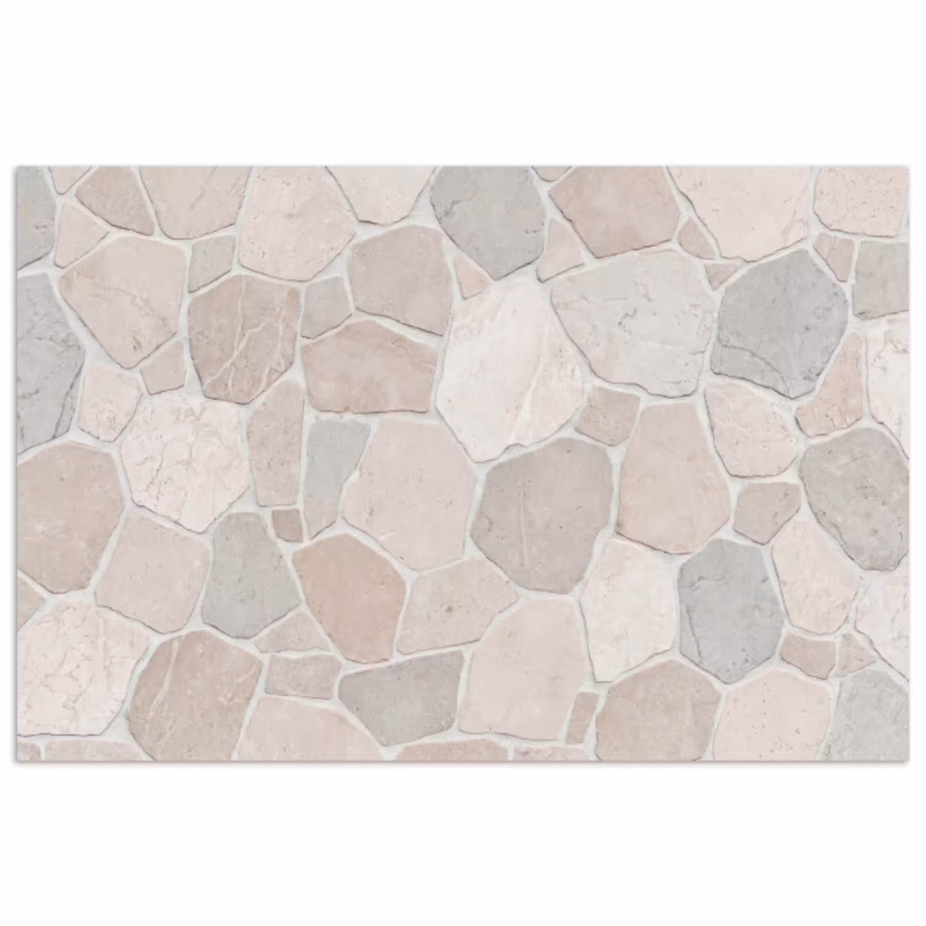 Steen - Patroon - Textuur - Beige poster papier klein -3d