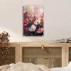 Klaprozen - Roze - Bloemen - Botanisch - Kunst plexiglas 5mm klein -sfeer4