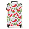 Pastel fruit - Kersen NBS - Handbagage koffer - Kinderen Unisex middel -productfoto_recht