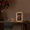 Garnaal - Rood - Dieren Light Box met kabel (Tafellamp) klein -sfeer4