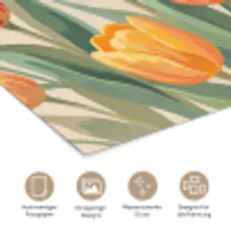 Tulpen - Abstract - Kleurrijk poster papier klein -tcloseup_DE