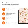 Terrazzo -  Patroon - Kleurrijk - Zalm Inductie beschermer vinyl 3mm klein 276 -zzzzzzz-td-ups