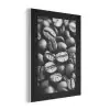 Koffiebonen - Zwart - Vintage PET vilt klein -3d