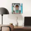 Zuilen - Sierlijke - Deur - Blauw aluminium wit klein -sfeer5