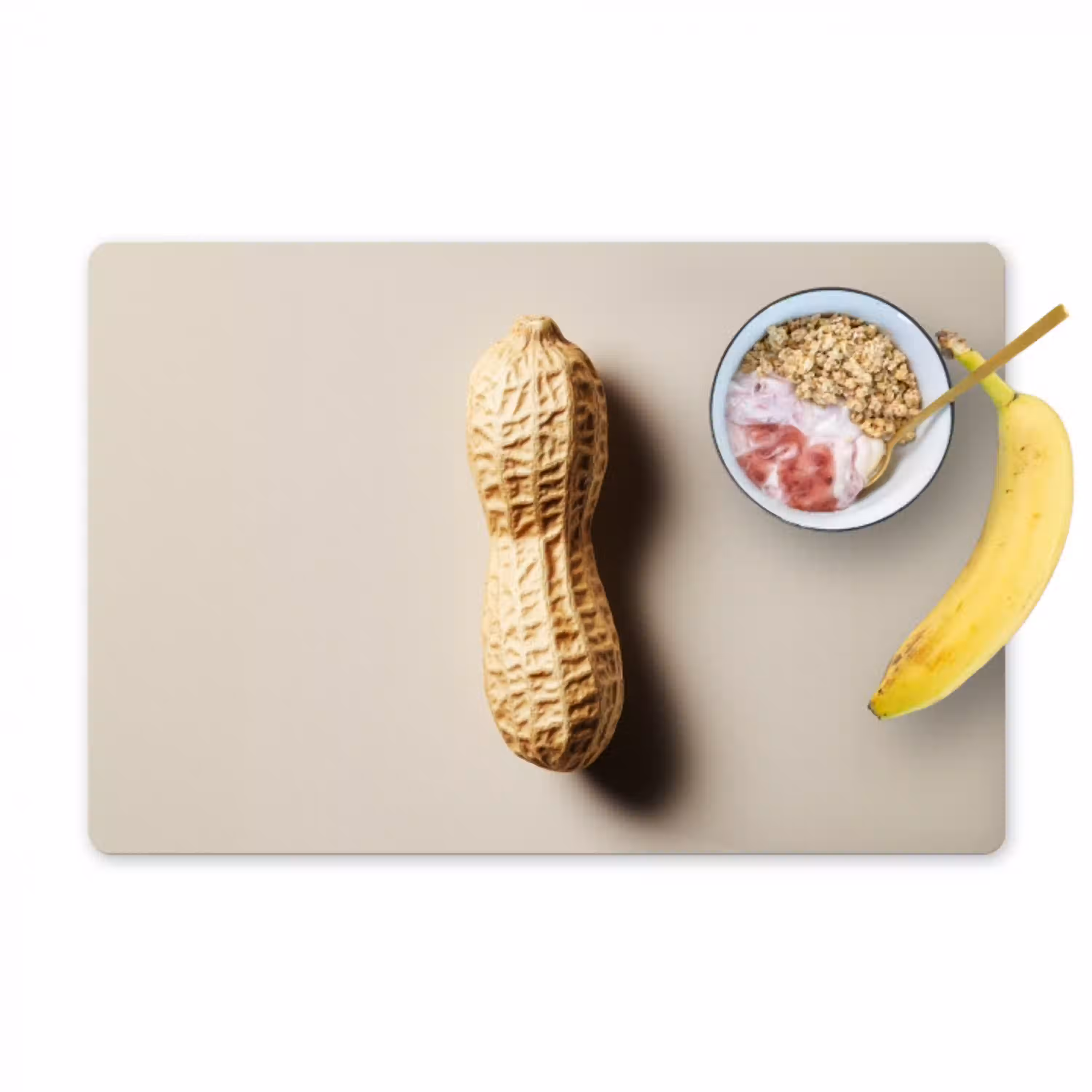 Pinda - Ruw - Beige Placemat vinyl groot -zzzproduct_Kitchenyeah-website