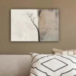 Wabi sabi - Plant - Beige canvas 2cm klein -sfeer3