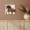 Paard - Galop - Energie aluminium wit klein -sfeer4